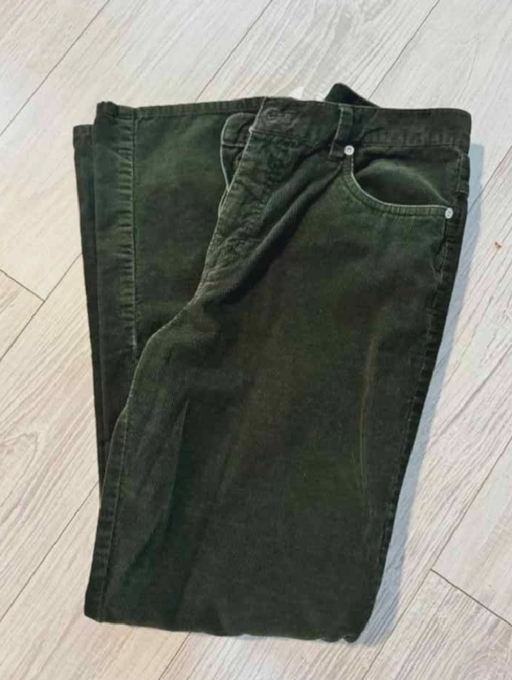 Northern Reflections Olive Green Corduroy Pants